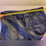 J.Crew  denim blue jeans with a wide leg and front and rear pockets. Size 4 Photo 4