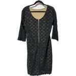 Ronni Nicole Ronni‎ Nicole Black Lace dress with exposed back zipper size 10 Photo 1