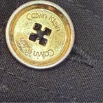 Calvin Klein Black Belted Midi Dress Photo 8