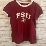 Boxercraft Women’s  FSU Florida State maroon vintage style jersey shirt Medium Photo 0