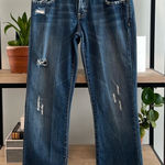 BKE Star Low-Rise Crop Distressed Jeans, 27 Photo 0