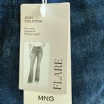 Mango  Fiona Flare Jeans Women’s Size 6 / EUR 38 | Dark Wash High Rise Denim Photo 7