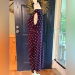 Ralph Lauren  Purple Ruched Sheath Dress V-Neck Cap Sleeve Photo 2