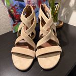 Donald Pliner  Beige Strappy Heels Photo 2