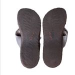 Taos The Perfect Sandal Women’s 9 Brown Leather Toe Loop Comfort Slide Shoes Photo 7