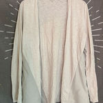 Garnet Hill  Gray Silk Blend Cardigan Photo 0