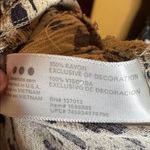 Three Dots  Animal Print Smocked Waist Flowey Shorts Size Large Photo 11