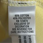 Breckenridge Women’s  Embroidered Quarter Zip Sweatshirt Size 1X Yellow Photo 10