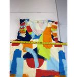 Betsey's Boutique Shop paisley midi dress with flared sleeves Orange Xl Pink Photo 3