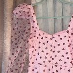 Luxe Wave NWT Size S Pink Heart Patterned Dress Photo 9