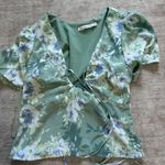 Abercrombie & Fitch  strappy keyhole blouse size xs Photo 1