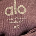 Alo Yoga  Navy Blue Entwine Laced Mid Rise Leggings Size XS Photo 5