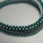 Sashka White & Blue Bracelet 7”Original Size Photo 1