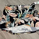 prAna Jantzen over swim skirt size 8 black tropical nwt Photo 5