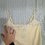 Pretty Little Thing Shape cream‎ Stretch Seamless Strappy Maxi Dress women’s Small Photo 2