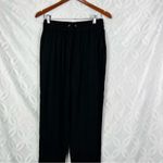 Walter Baker Walter‎ Baker Sophia Jogger Black Linen Blend Mid Rise Travel Pants Size M NWT Photo 3