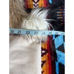 Back in the Saddle Faux Fur/Suede Sherpa Lined Vest Open Front Pockets Sz 1X Brown Photo 5