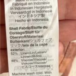 Madewell Striped Linen Midi Skirt Size Large Photo 3