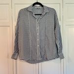 Elizabeth and James  striped button down size xs Photo 2