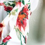 Haute Hippie  Silk Floral Open Back Romper Photo 5