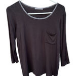 Loveappella NWT Loveappelle size small button up back tunic Photo 0