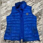 Abercrombie & Fitch Royal Blue Zip Up Puffer Vest Size Medium Photo 0
