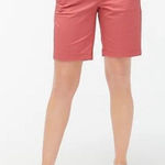 J. Crew Women’s 9" Frankie bermuda chino short Size 14 Pink Photo 0