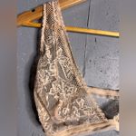 Free People Care FP Reya Lace Bralette in Cream. Size Large Photo 4