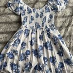 Hollister Blue and white floral romper  Photo 1