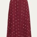 Jason Wu  Pleated Polka-Dot Midi Skirt 4 Photo 3