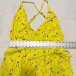 Free People  Tango at Night 10 faux wrap tie flap front romper SH 3099 Photo 1