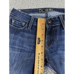 DL1961  Jeans Women 26 Kate Slim Straight Low Rise Dark Wash Blue Denim Pants‎ Photo 3