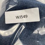 Camila Coelho  Studded Mid Rise Straight Leg Medium Dark Wash Jeans Size 6 Photo 12