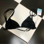 ANDIE NWT Swim The Cannes Bikini Triangle Top Strappy Tie Back Flat Luxe Fabric Photo 3