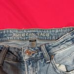 American Eagle Outfitters Blue Boyfriend Jeans Distressed Style Photo 1