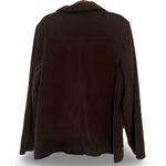 Susan Graver Vintage Style Medium Blue Embroidered Shirt Jacket Made Hong Kong Photo 1