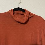 Madewell Burnt Orange Pullover Lightweight Turtleneck Sweater Womens S Fall Photo 4