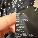 H&M Erdem Floral Silk Caitlin midi Dress size 8 C10 Photo 5