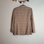 Loft  Plaid Double Breasted Blazer Jacket Photo 6
