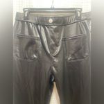 THRILL Premium Quality Faux Leather Flare Pants – Women’s Plus Size 1X Black Photo 1