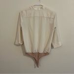 Amanda Uprichard  Venus White Bodysuit Photo 5