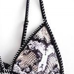 Zaful Leopard Snakeskin Print Tie String Bikini Photo 3