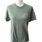 Gildan Puppie Love Green Camping Dog Graphic T-Shirt Outdoor Adventure Style Photo 0