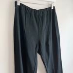 Soft Surroundings Women's Elastic Skinny Stretch Knit Pants in Black Size Medium Photo 3