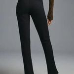 Anthropologie NEW Maeve Ankle-zip black dress pants (size 12 TALL) Photo 1