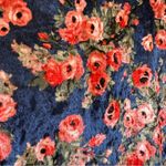 LuLaRoe Velvet Floral Kimono Duster Cardigan Women’s Medium Open Front Layering Photo 8