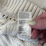 Free People Bell Song Pullover Super Soft Chunky Open Knit Cropped Sweater Photo 8