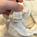 Selfie Leslie NWT  White Ruffle One Shoulder Dress Sz XL Photo 5