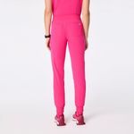 FIGS Women's Zamora Jogger Scrub Pants in Shocking Pink, Size Large Photo 7