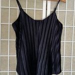 Dalia Collection Dalia Velvet swing tank top spaghetti straps dark blue size small Photo 0